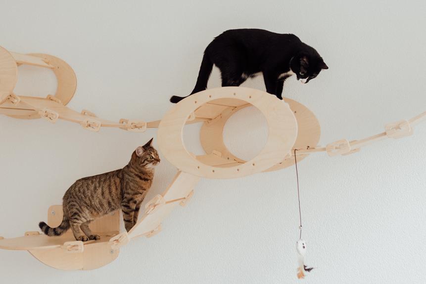 entertaining toys for playful cats