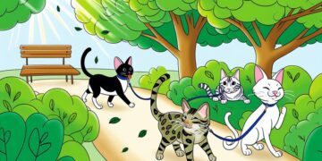 cat breeds that like walks