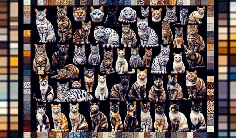 3 Unique Coat Patterns of Domestic Cat Breeds