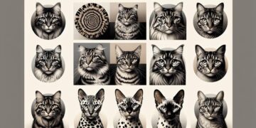 unique coat patterns in domestic cat breeds